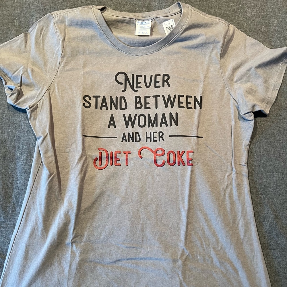 Diet Coke T-Shirt (Novelty) - Med/Ladies